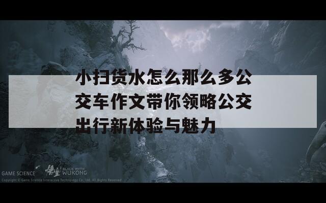 小扫货水怎么那么多公交车作文带你领略公交出行新体验与魅力