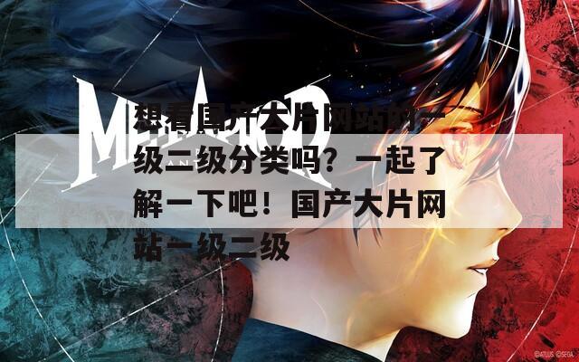 想看国产大片网站的一级二级分类吗？一起了解一下吧！国产大片网站一级二级