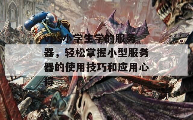 vps小学生学的服务器，轻松掌握小型服务器的使用技巧和应用心得