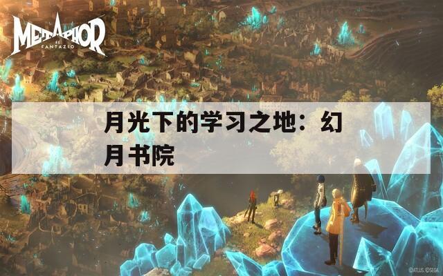 月光下的学习之地：幻月书院